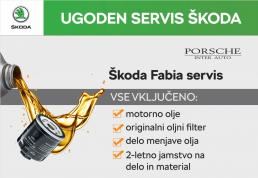 Škoda servis: menjava olja Škoda Fabia 1.2 TSI 