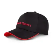 Audi Sport kapa – črna z rdečimi detajli (3132501200)