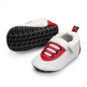 Audi Sport otroški copatki – beli/rdeči (3202300900)