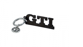 GTI črn obesek za ključe "Since 1976" (KUKGTIKH02)