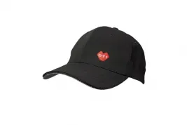GTI kapa – Six Panel črna z rdečim srčkom, unisex (3A4084300C 041)