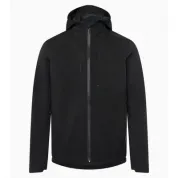 Kolesarska dežna jakna Bike Rain Jacket črna (WAP71000M0T0BK)
