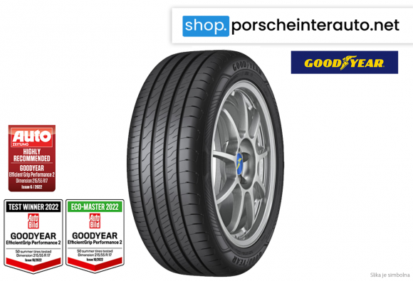 Letne pnevmatike Goodyear 205/55R16 94W EFFIGRIP PERF 2 XL EFFICIENTGRIP PERFORMANCE 2 (542452)