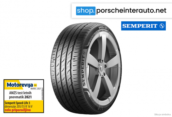 Letne pnevmatike Semperit 205/55R16 91H S-L3 SPEED-LIFE 3 (03725080000)