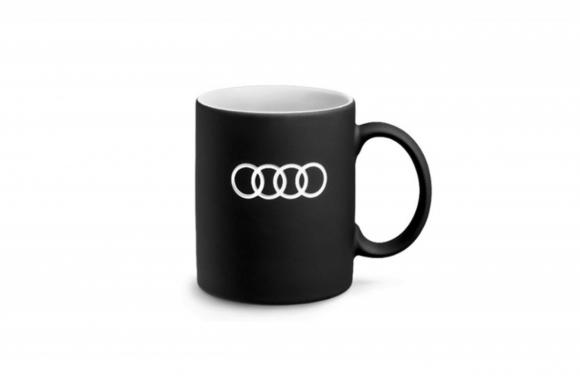 Original Audi črna skodelica z logotipom (3291900500)