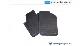 Original gumijasti tepihi/predpražnika za Volkswagen Polo (2009-2017) - 2 kos (sprednji) (6R1061502  82V)