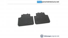 Original gumijasti tepihi/predpražniki za Volkswagen Touareg (2018) - 2 kos (zadnji) (760061512  82V)