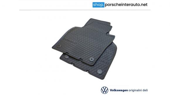 Original gumijasti tepihi/predpražnika za Volkswagen Tiguan (2008-2016) - 2 kos (sprednji) (5N1061502  82V)