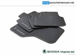 Original gumijasti tepihi/predpražniki Škoda Octavia  IV (2019- ) - 4 kos (5E4061500A)