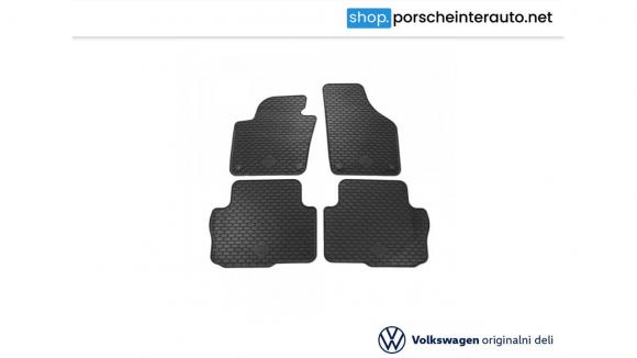 Original gumijasti tepihi/predpražniki za Volkswagen Passat (2005 - 2018) - 4 kosi (3C1061550  041)