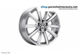 Originalna 16'' ALU platišča Volkswagen Merano za vozila Polo (2017-) - 1 kos (2G0071496  8Z8)