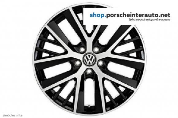 Originalna 19'' ALU platišča Volkswagen Twinspoke za vozila Golf  (2004-) in Jetta (2011-2015) - 1 kos (5G0071499  FZZ)