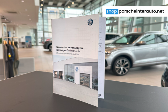 Originalna Volkswagen nadomestna servisna knjiga (VW-SERVISNAKNJIGA)