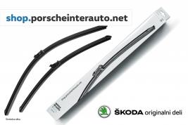 Originalni brisalci Škoda Rapid 2012- (spredaj - 2 kosa) (5JB998001)