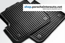 Originalni gumijasti tepih - predpražnik Audi A8 2018 - (2 zadnja kosa) (4N0061511  041)