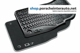 Originalni gumijasti tepih - predpražnik Audi Q7 2015 - (2 sprednja kosa) (4M1061221C 041)