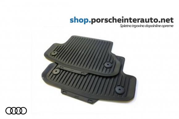 Originalni gumijasti tepihi - predpražniki za Audi A5 Cabrio 2017-> (2 Zadnja kosa) (8W7061511A 041)