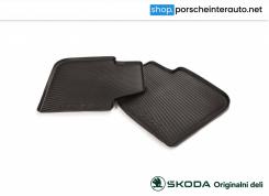 Originalni gumijasti tepihi/predpražnik za Škoda Kodiaq (2017) - 2 kos (zadnja) (565061512A)