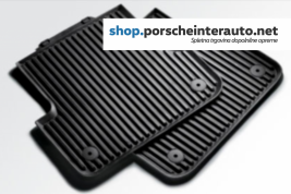 Originalni gumijasti tepihi - predpražniki Audi A6 2019 - in Audi A7 Sportback 2018 - (2 zadnja kosa) (4K0061511  041)