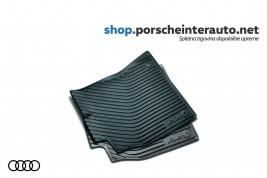 Originalni gumijasti tepihi - predpražniki za Audi A4 2016-> (2 sprednja kosa) (8W1061501  041)