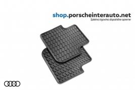 Originalni gumijasti tepihi - predpražniki za Audi Q3 2011-2018 (2 zadnja kosa) (8U0061511  041)