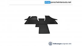 Originalni gumijasti tepihi/predpražniki za Volkswagen T5 (2010-2015) - 3 kosi (spredaj) (7H1061500A 82V)