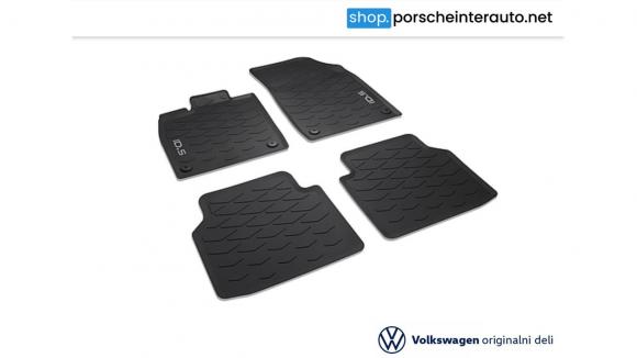 Originalni gumijasti tepihi/predpražniki za Volkswagen ID.5 (2022-) - 4 kosi (11E061500  82V)