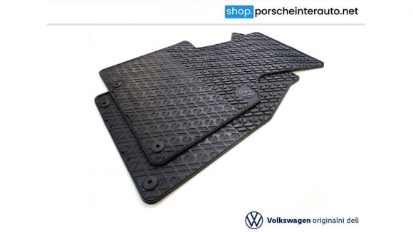 Originalni gumijasti tepihi/predpražniki za Volkswagen T4 (1996-2003) - 2 kos (sprednji) (701061501A 041)