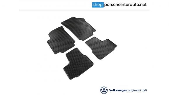 Originalni gumijasti tepihi/predpražniki za Volkswagen up! (2012-2017) - 4 kosi (1S1061550  041)