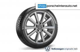 Originalni zimski komplet koles VW Polo 2022 naprej - 16 col (Merano Dark Adam) - 4 kosi (2G007366DM9S)