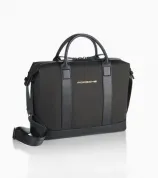 Porsche Heritage poslovna torba – črna, prostorna z dvosmerno zadrgo (WAP0350180RHBB)