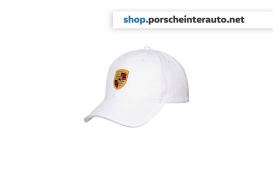 Porsche kapa z logotipom - bela (WAP0800040C)