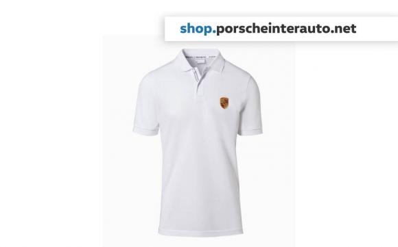 Porsche moška polo majica - bela (WAP59100L0B)