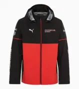Porsche Motorsport Dežna Jakna Črna Rdeča - Moška (WAP43800M0SMSR)