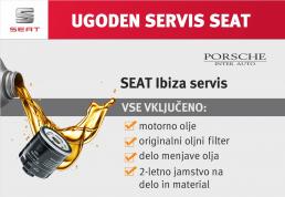 SEAT servis: menjava olja SEAT Ibiza 1.4 