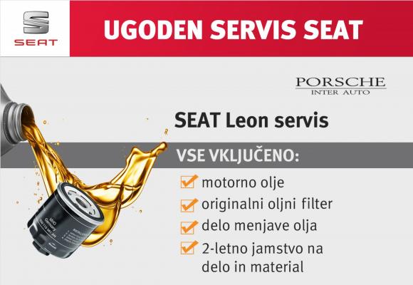 SEAT servis: menjava olja SEAT Leon 1.6 TDI