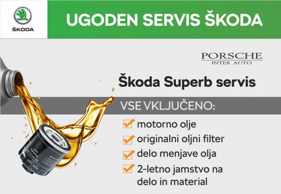 Škoda servis: menjava olja Škoda Superb 2.0 TDI