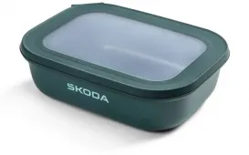 Škoda škatla za malico 1000 ml - zelen (6U0069643)