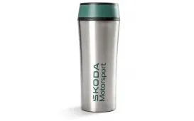 Škoda termovka Motorsport GoClick 350 ml – emerald green (6U0069604A)