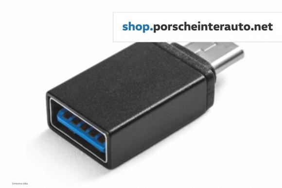Škoda USB adapter USB-C v USB-A za infotainment (000051443J)