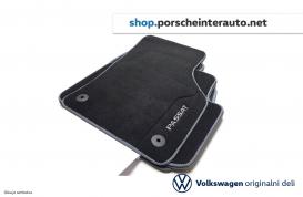 Sprednji in zadnji Premium tekstilni predpražnik Volkswagen Passat B8 2015-> (4 kosi) Črni (3G1061270  WGK)