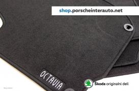Tekstilni predpražnik Skoda Octavia III 1997-2010 (4 kosi) Črni (DCA300001)