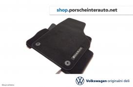 Tekstilni predpražnik Volkswagen Sharan 2011 (4 kosi) Črni (7N1061270  WGK)