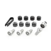 Varnostni vijaki Audi M14 x 1,5 x 27 – komplet z adapterjem in pokrovčki (82A071455)