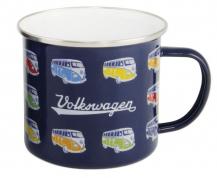 Volkswagen Bulli emajlirana skodelica, 500 ml (KUKBUTA17)