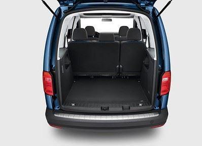VW Caddy zaščita prtljažnega roba Legirano jeklo 2016 naprej (2K5061195)