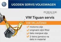 VW servis: menjava olja Tiguan 2.0 TDI 4Motion 