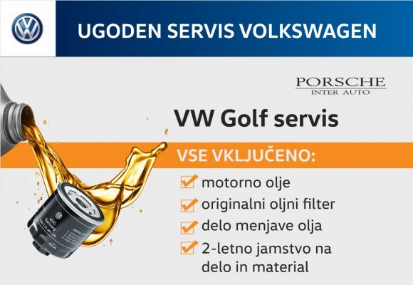 VW servis: menjava olja VW Golf 7 1.2 TSI