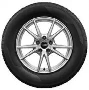 Zimski komplet koles Audi Q5, Q5 Sportback 2025 naprej - 17 col (alu platišča + Bridgestone gume) - 4 kosi (8MA073678Z8S)